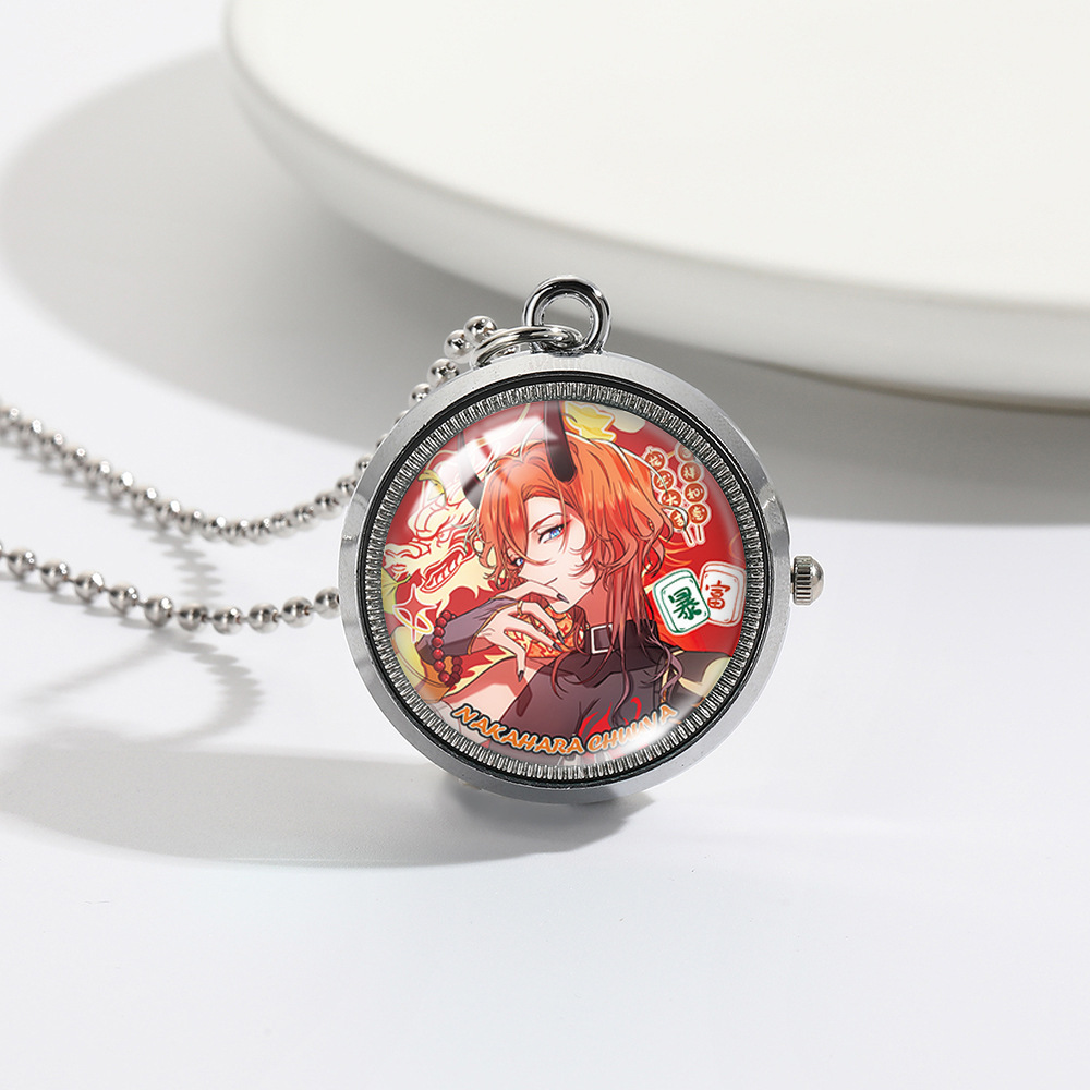 Bungo Stray Dogs anime rotating pocket watch