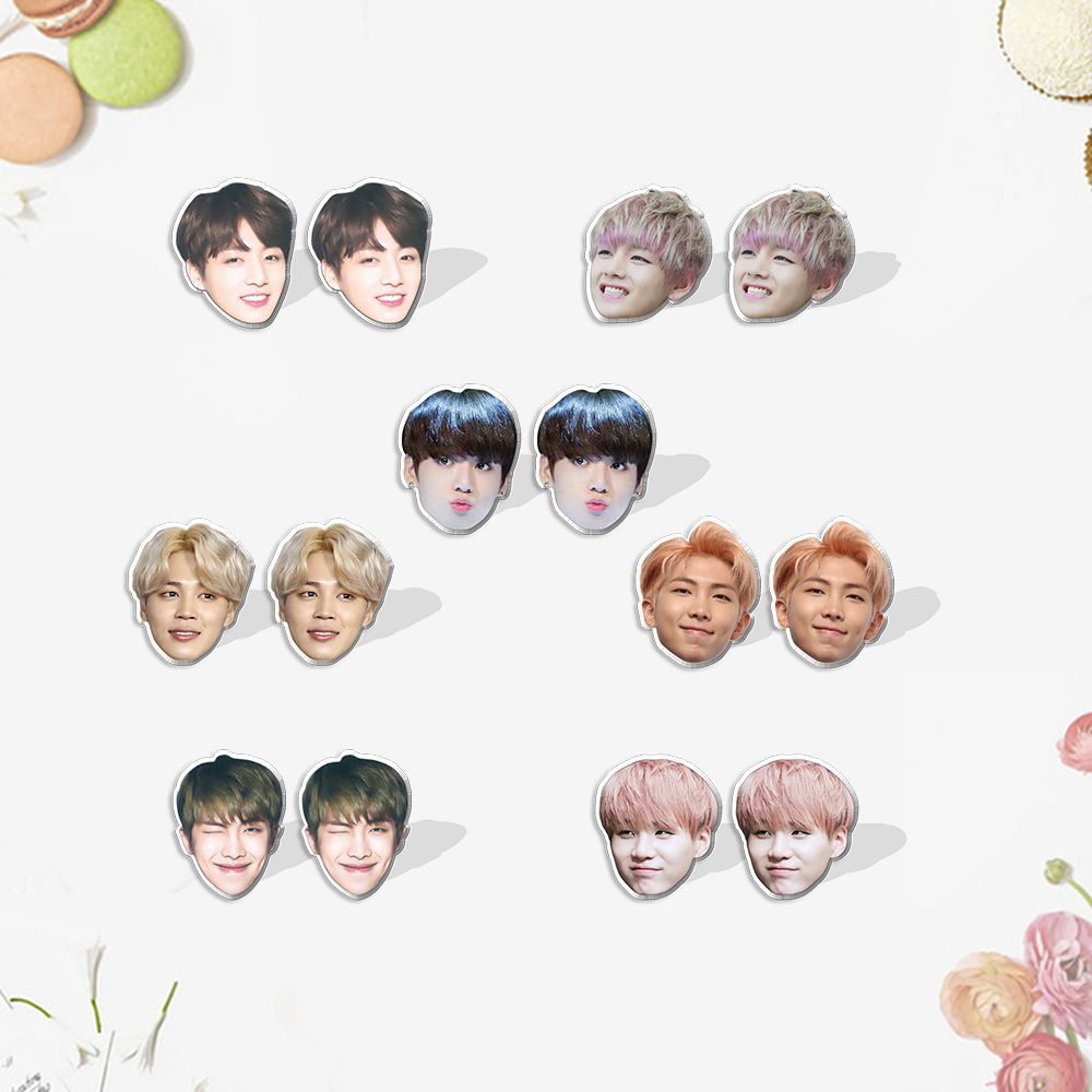 BTS anime earring