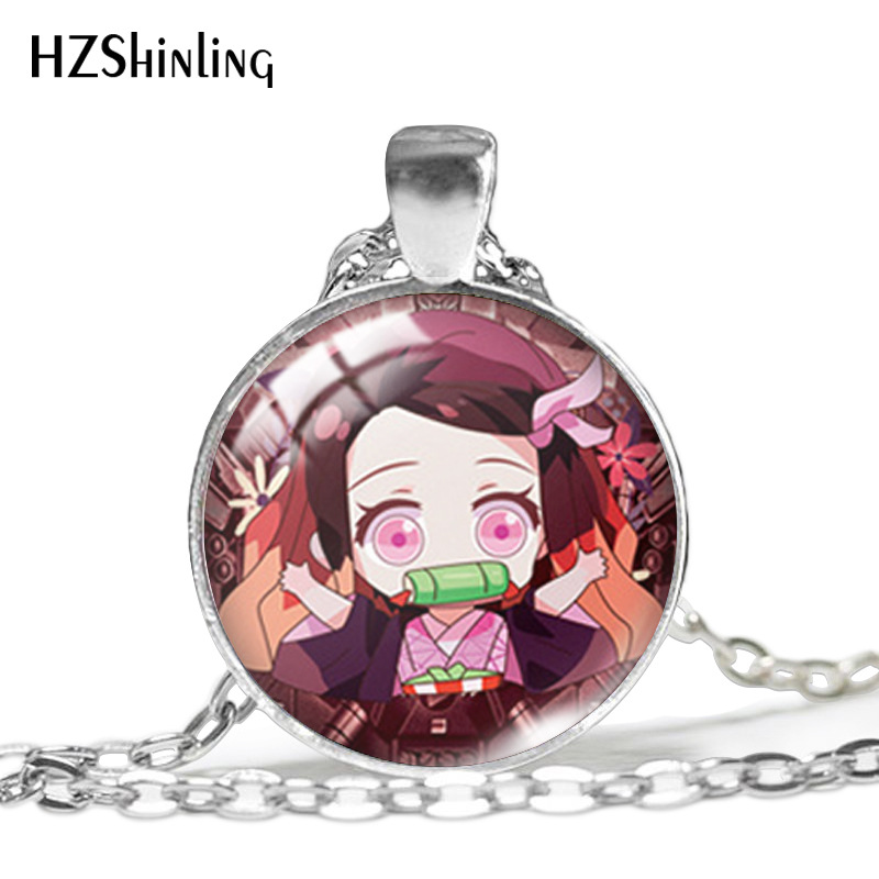 Demon slayer kimets anime necklace