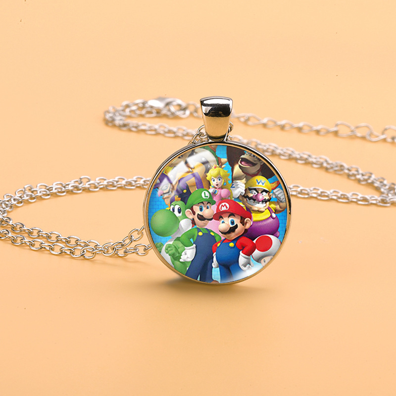 Super Mario anime necklace