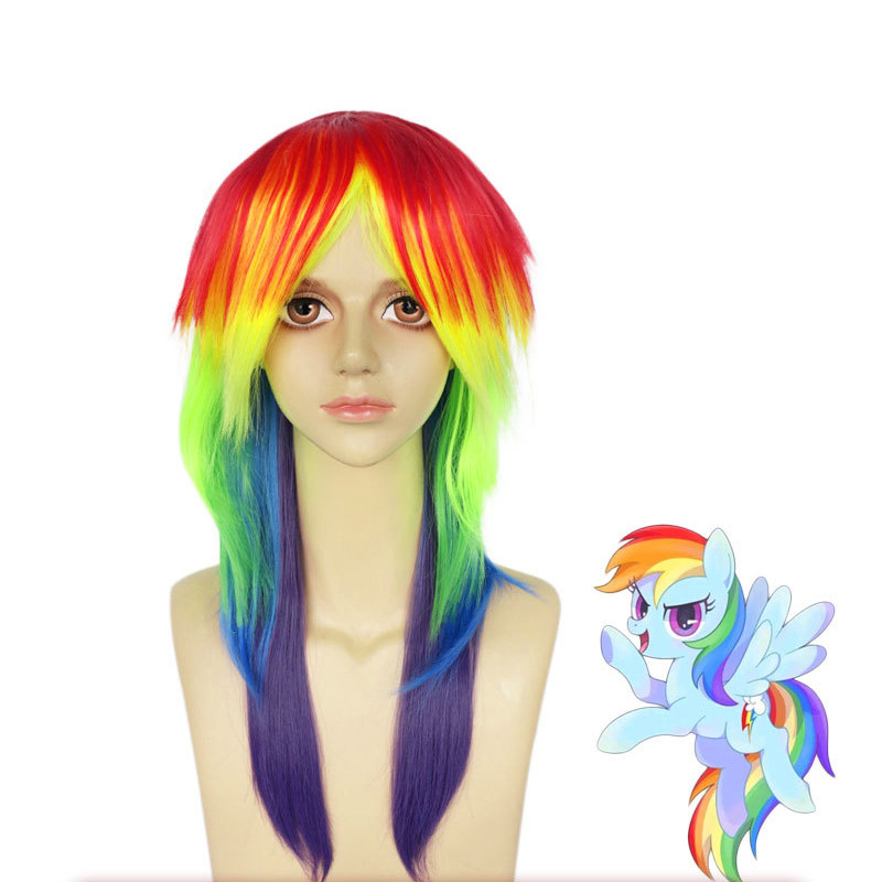 My little pony anime wig