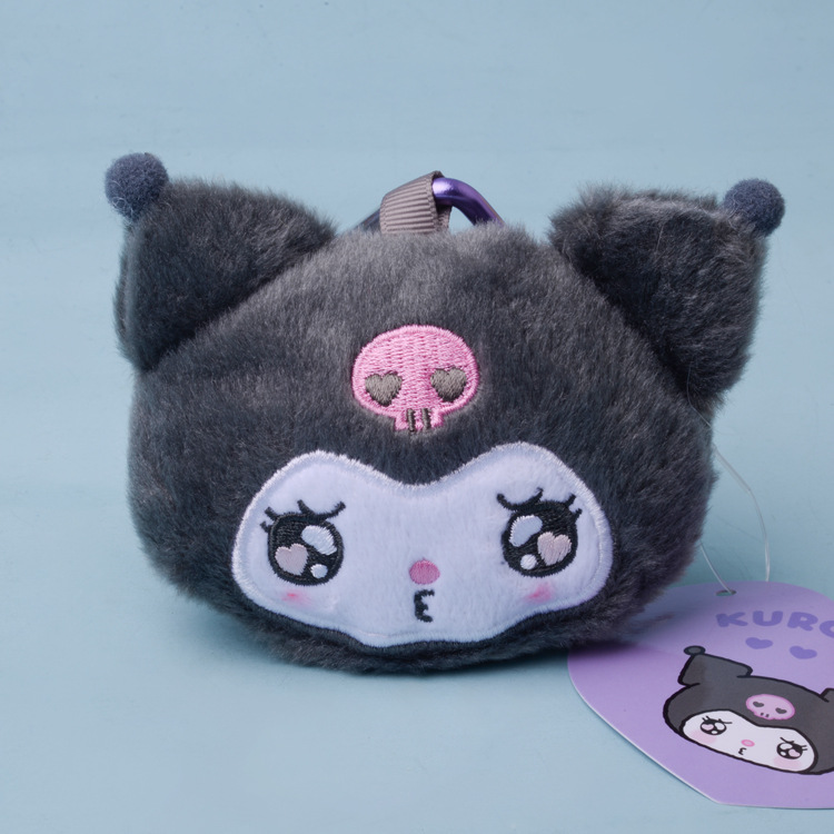 Kuromi anime Plush bag