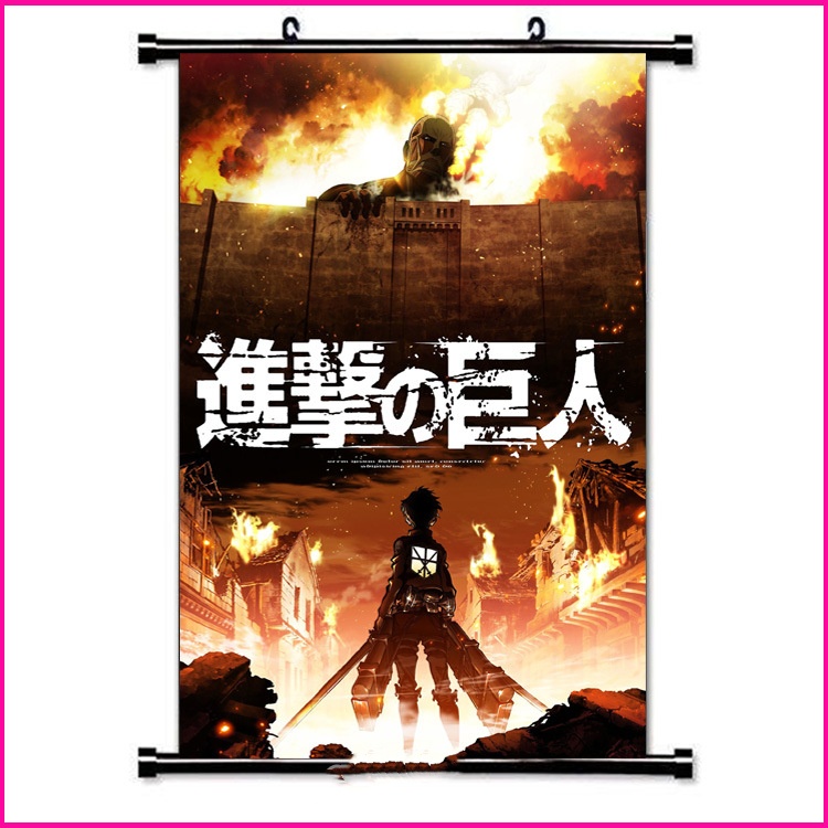 Attack on Titan anime wallscroll 60*90cm