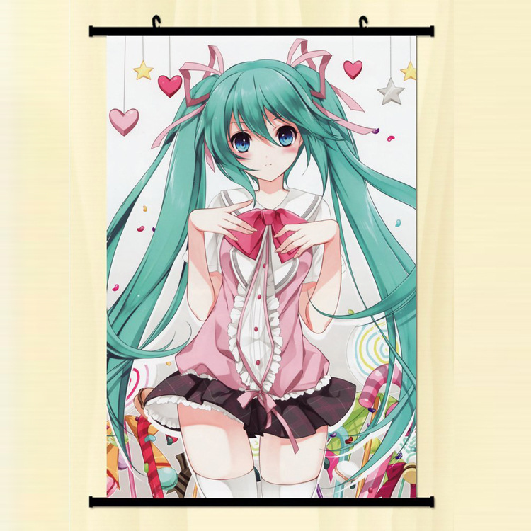 Hatsune Miku anime wallscroll 60*90cm