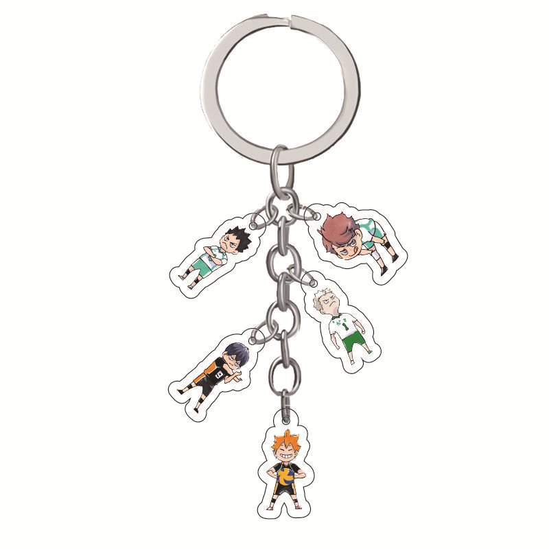 Haikyuu anime keychain