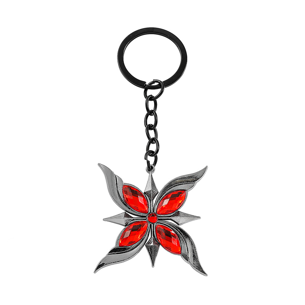 Genshin Impact anime keychain