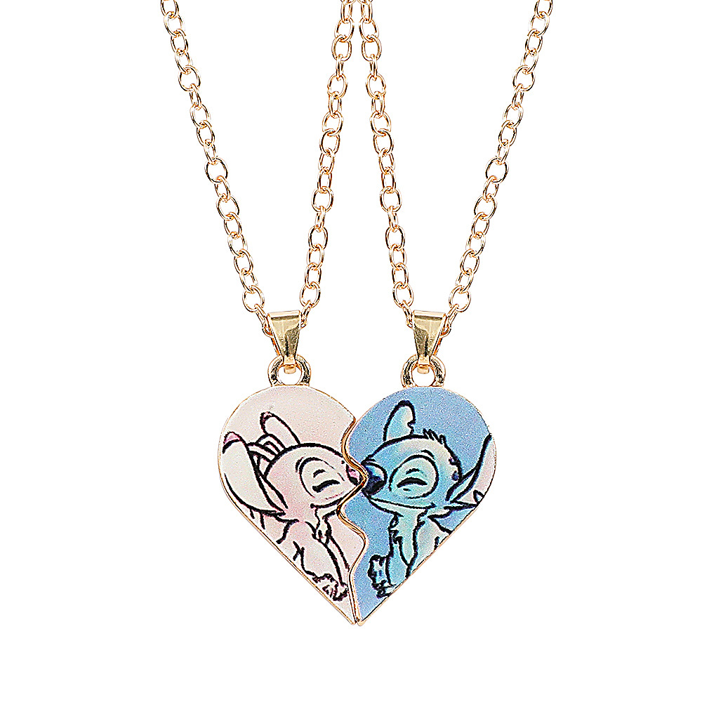 stitch anime anime necklace