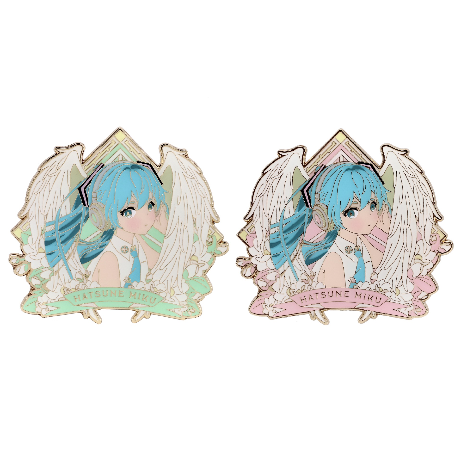 Hatsune Miku anime pin  61*55*2mm