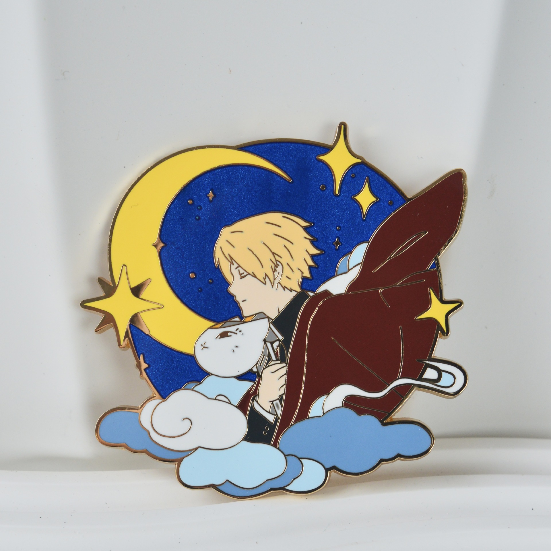 natsume yuujinchou anime pin 60*58.8*2mm