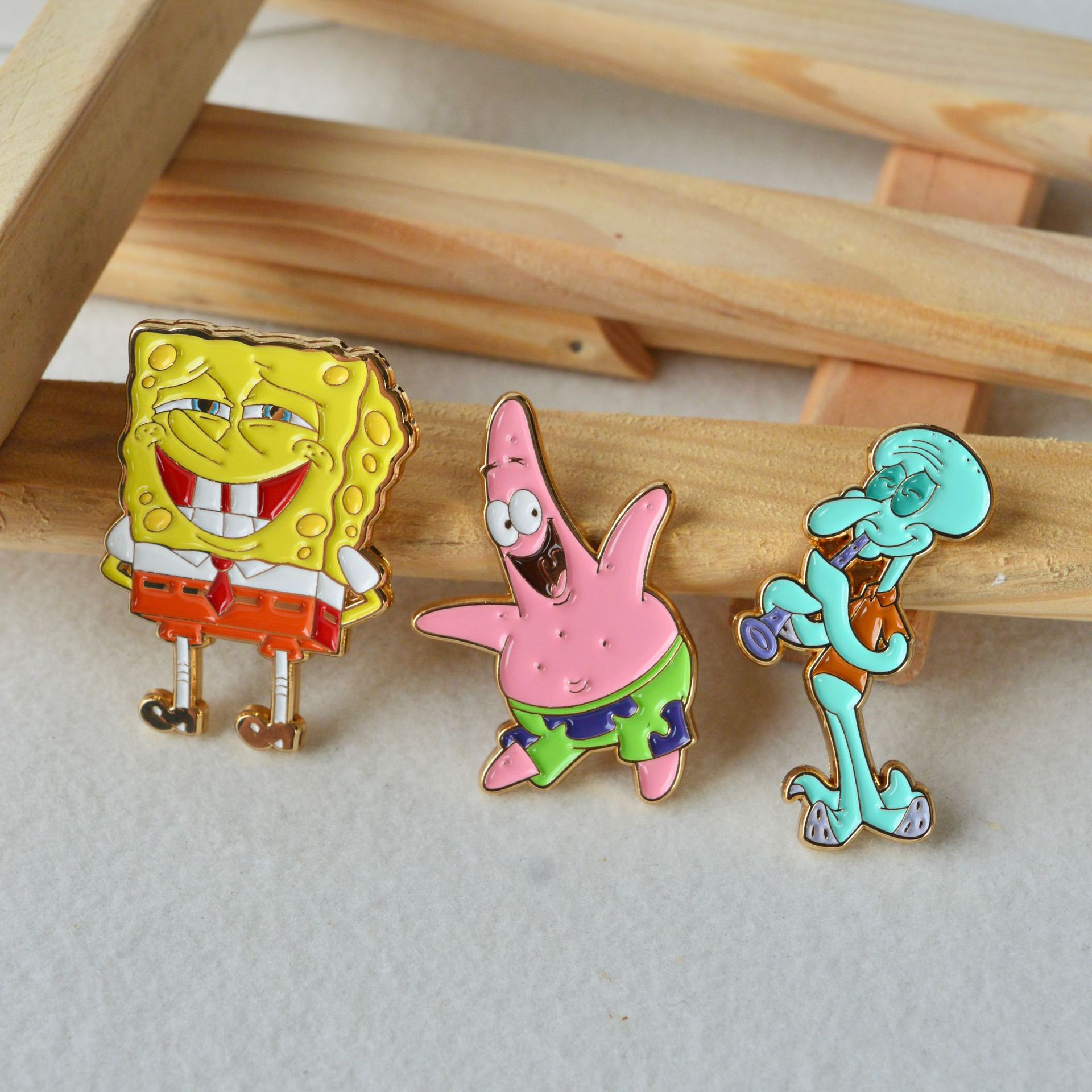 SpongeBob anime pin