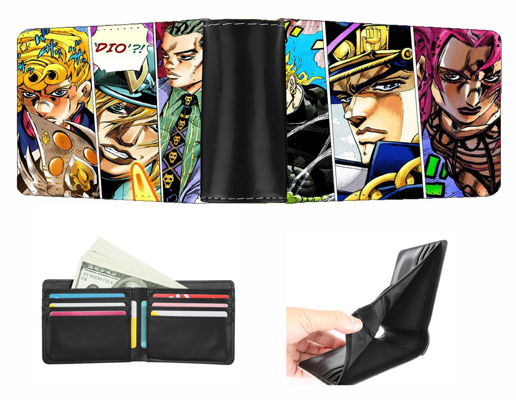 JoJos Bizarre Adventure anime wallet