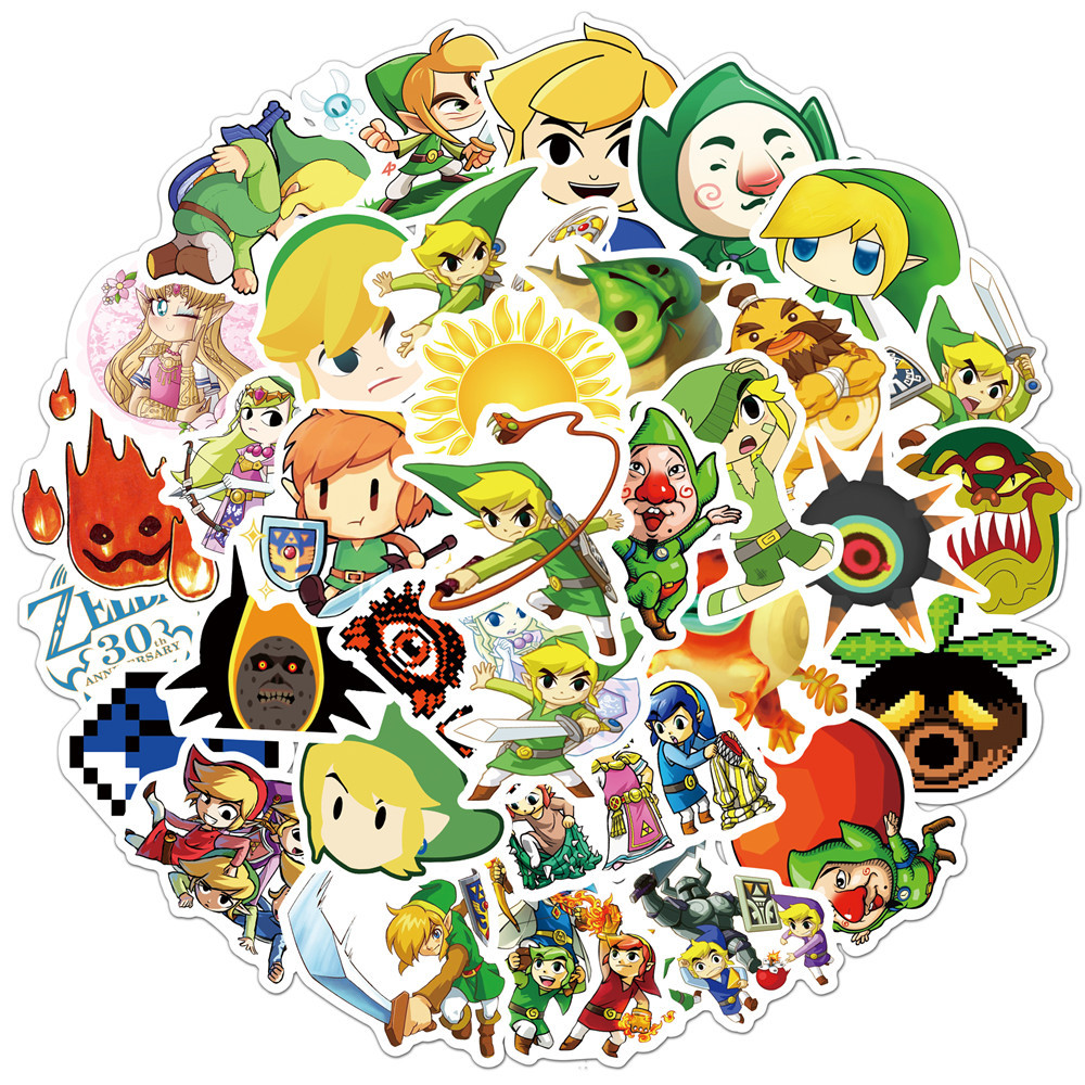 The Legend of Zelda anime waterproof stickers (50pcs a set)