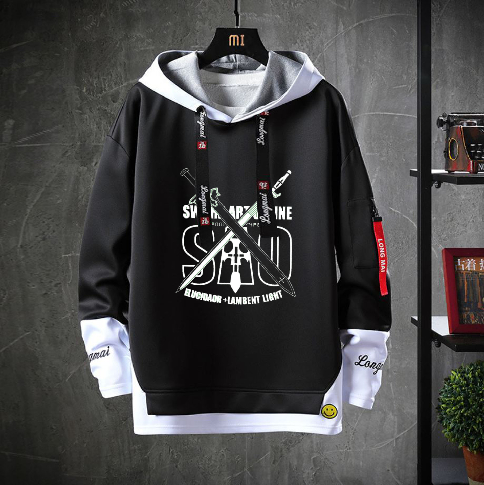 Sword art online anime hoodie