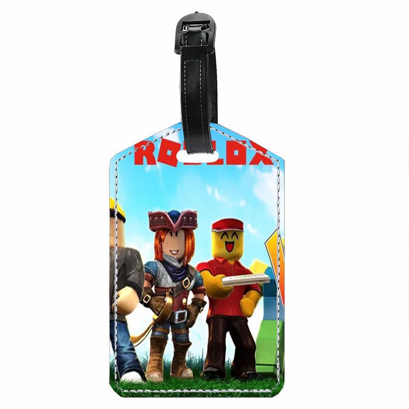 Roblox anime travel suitcase tag