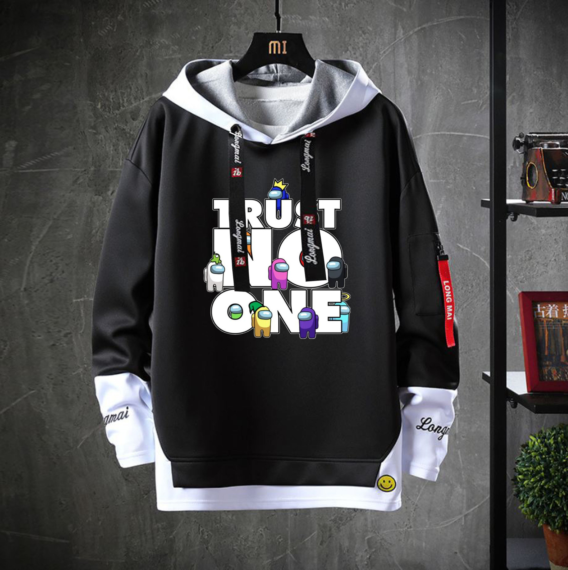 Among Us anime hoodie