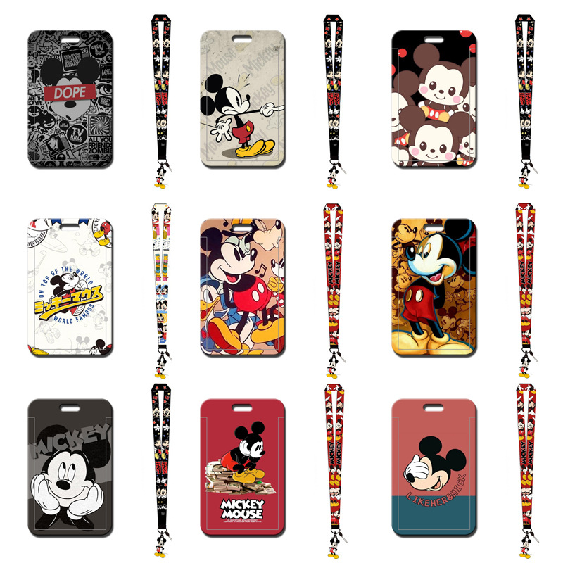 Disney anime lanyard phonestrap7*11cm price for 20 pcs