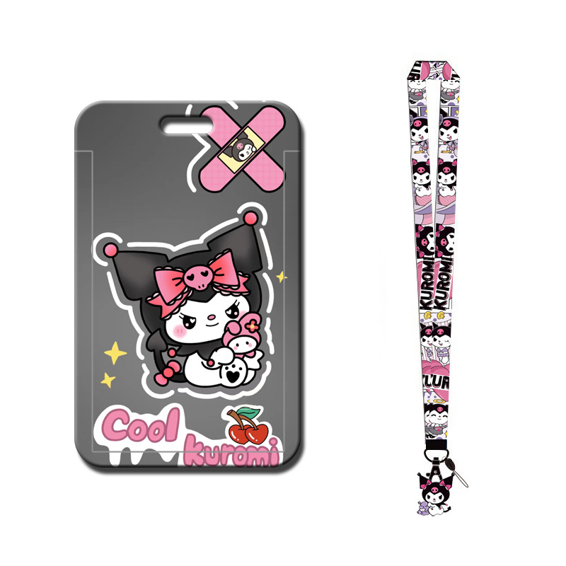 Kuromi anime lanyard phonestrap7*11cm price for 10 pcs