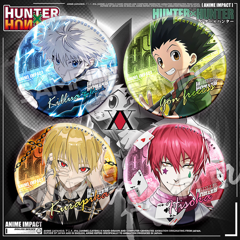 HunterX Hunter anime pin