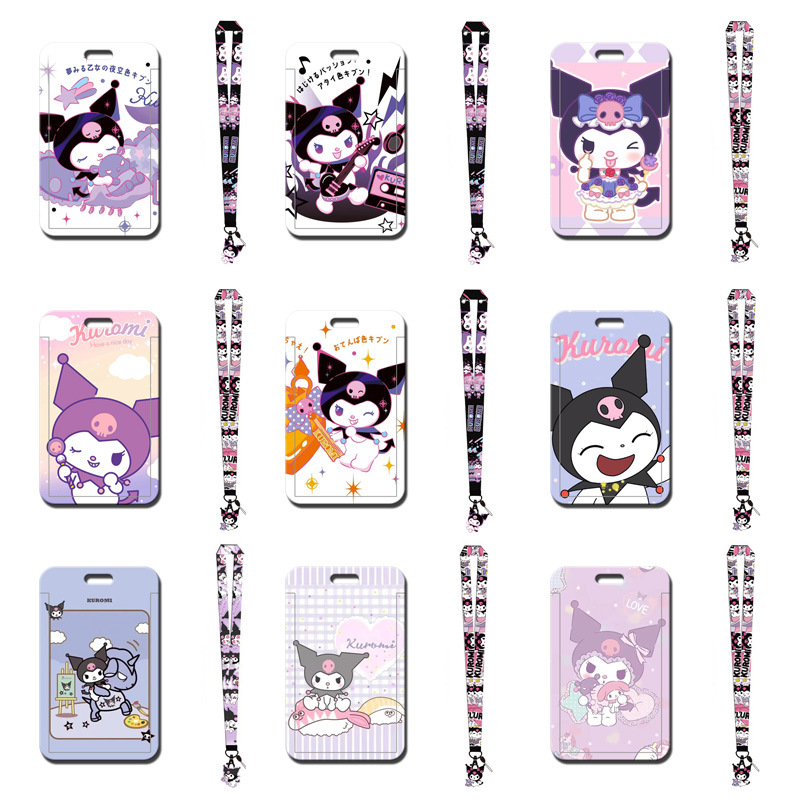 Kuromi anime lanyard phonestrap7*11cm price for 10 pcs