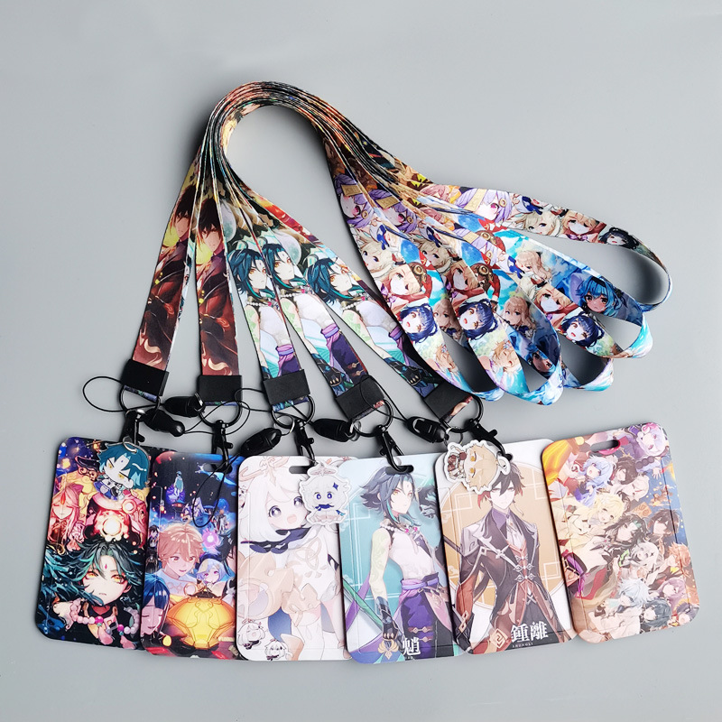 Genshin Impact anime lanyard phonestrap7*11cm price for 10 pcs