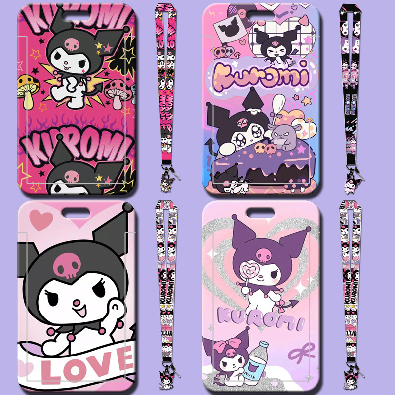 Kuromi anime lanyard phonestrap7*11cm price for 10 pcs