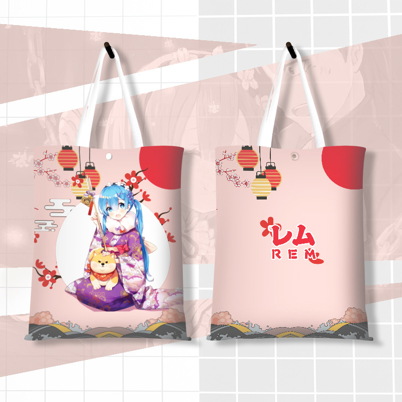 Re Zero Kara Hajimeru Isekai Seikatsu anime bag 42*33cm