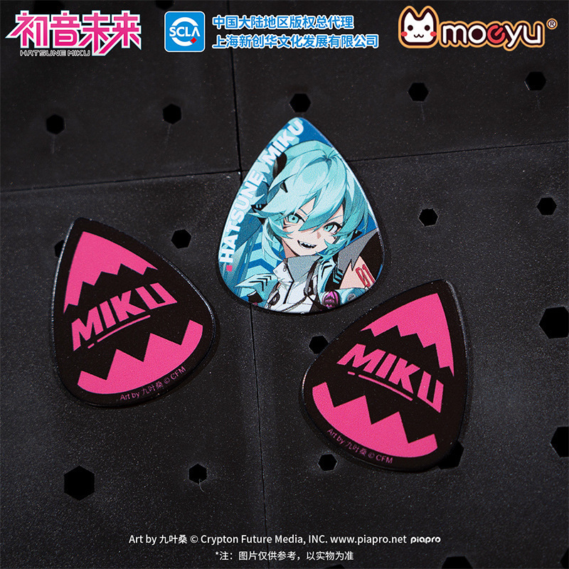 Hatsune Miku anime guitar pick 3 pcs a set