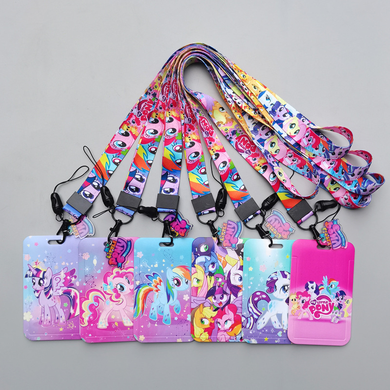 My little pony anime lanyard phonestrap7*11cm price for 10 pcs