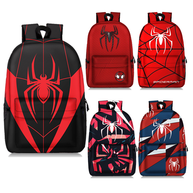 spider man anime backpack