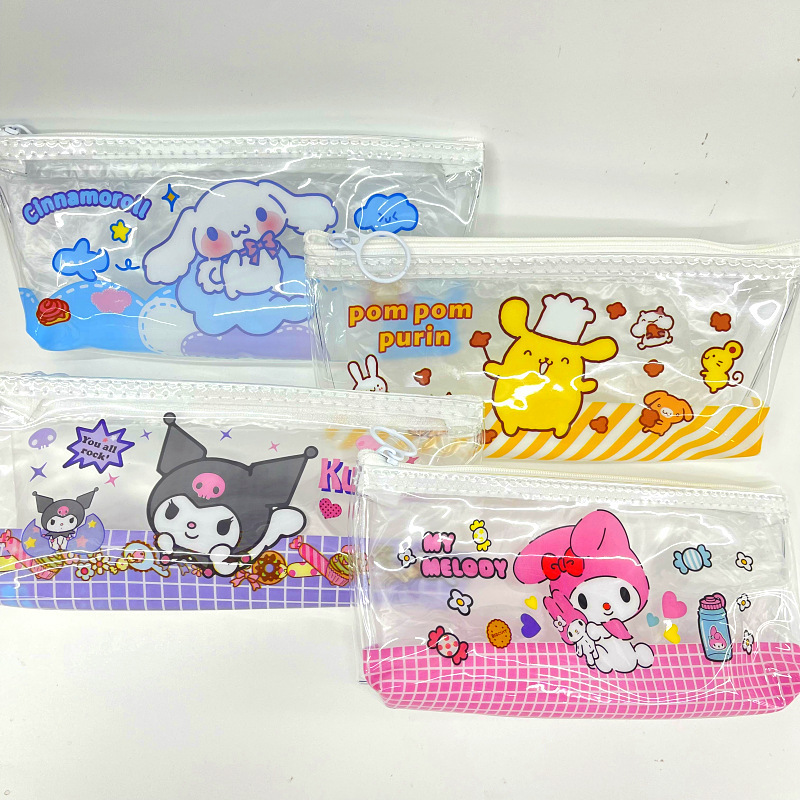 Kuromi anime waterproof pen case 12pcs a set