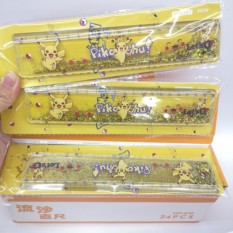 Pokemon anime ruler 20cm 24pcs a set