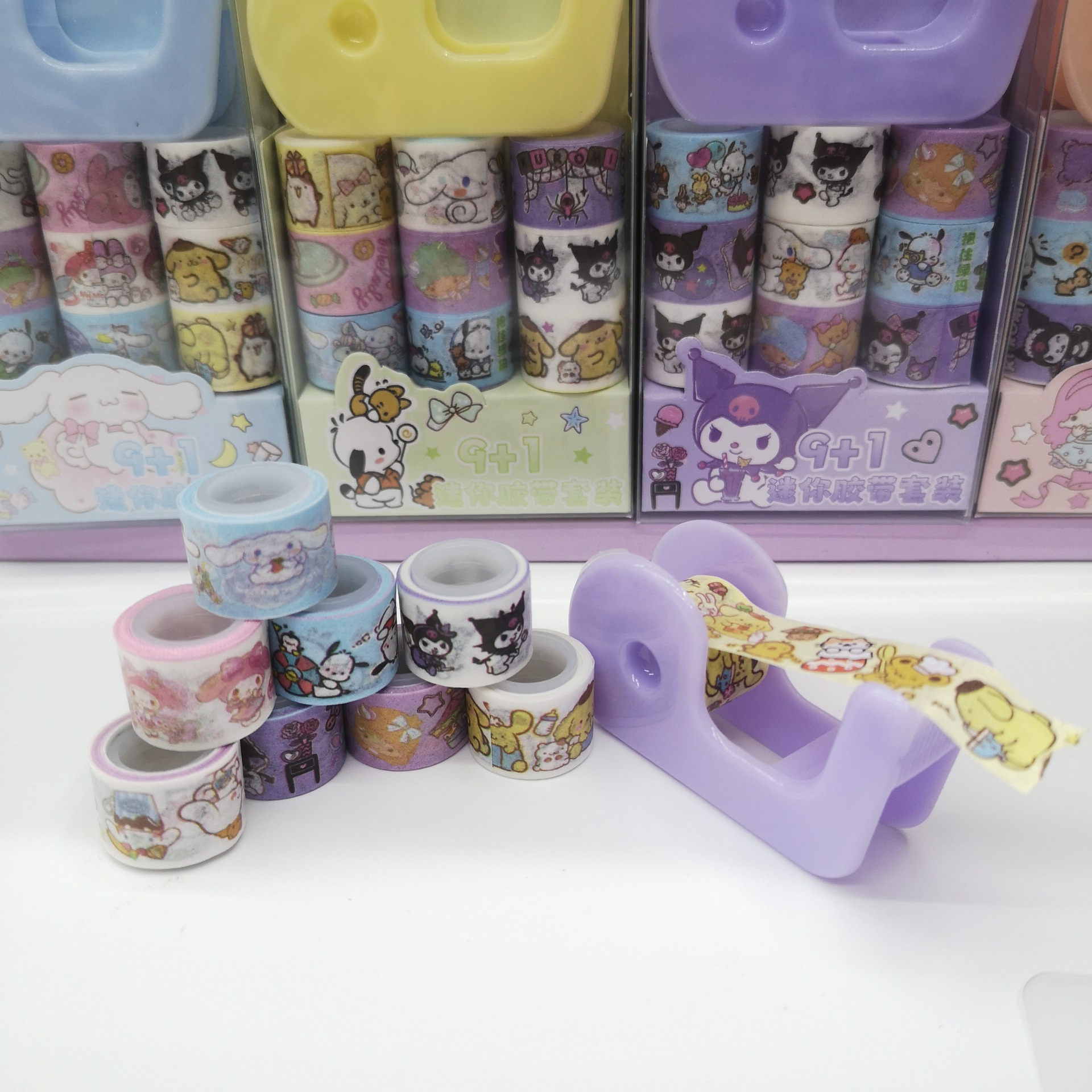 Kuromi anime adhesive tape 36pcs a set