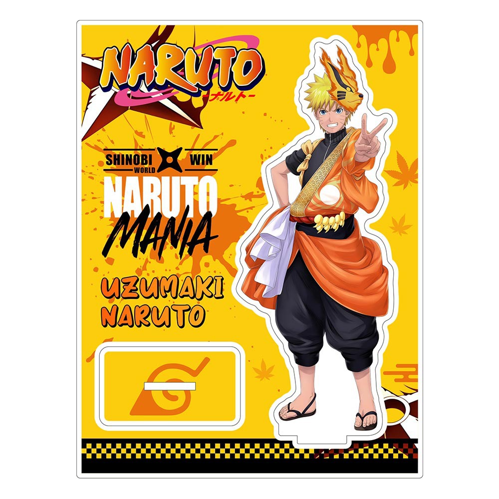 Naruto anime standing plate