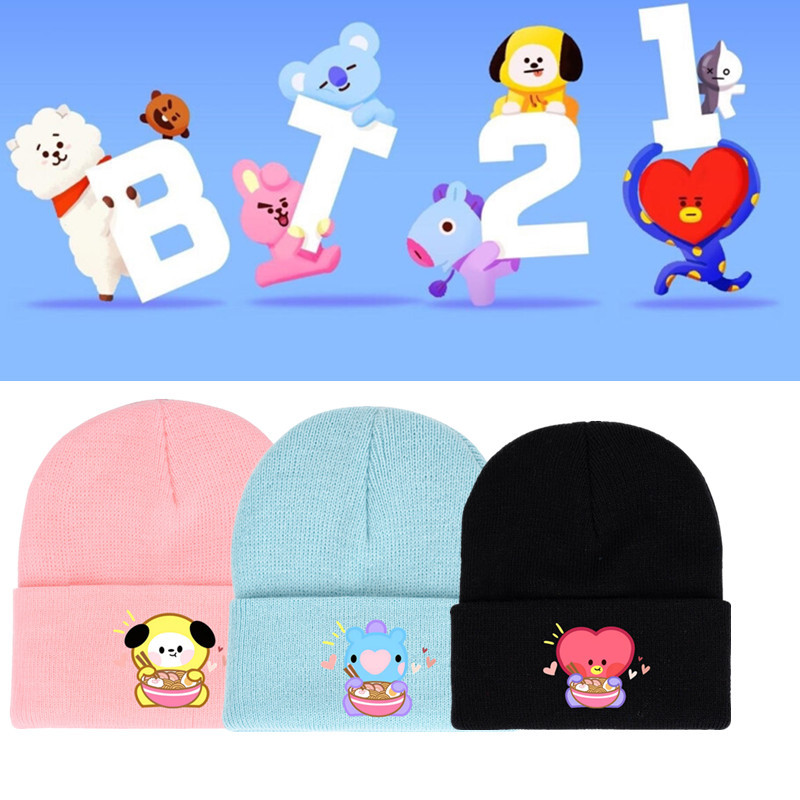 BTS anime hat