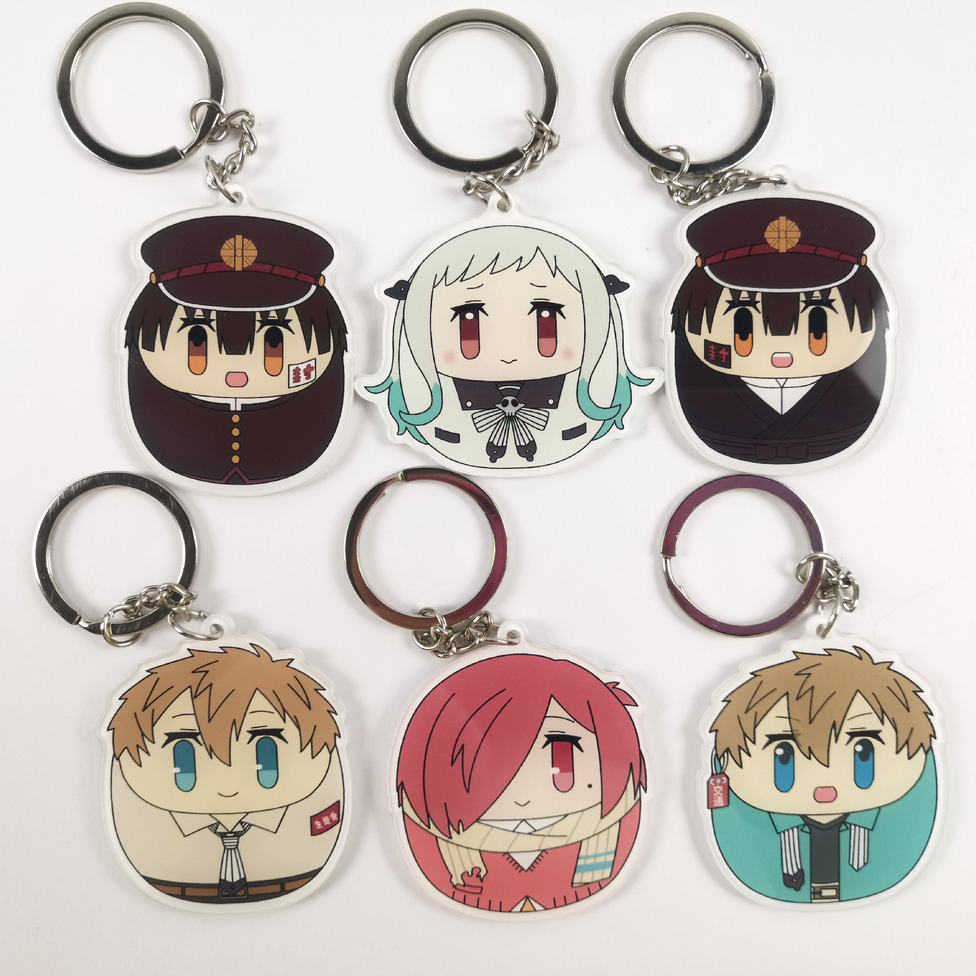 Toilet-bound hanako-kun anime keychain