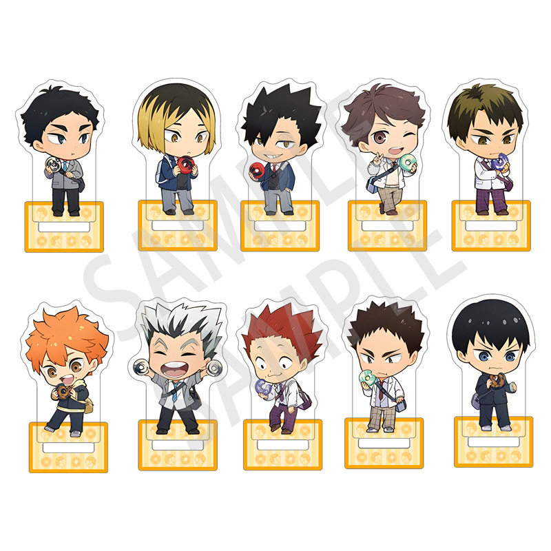 Haikyuu anime standing plate