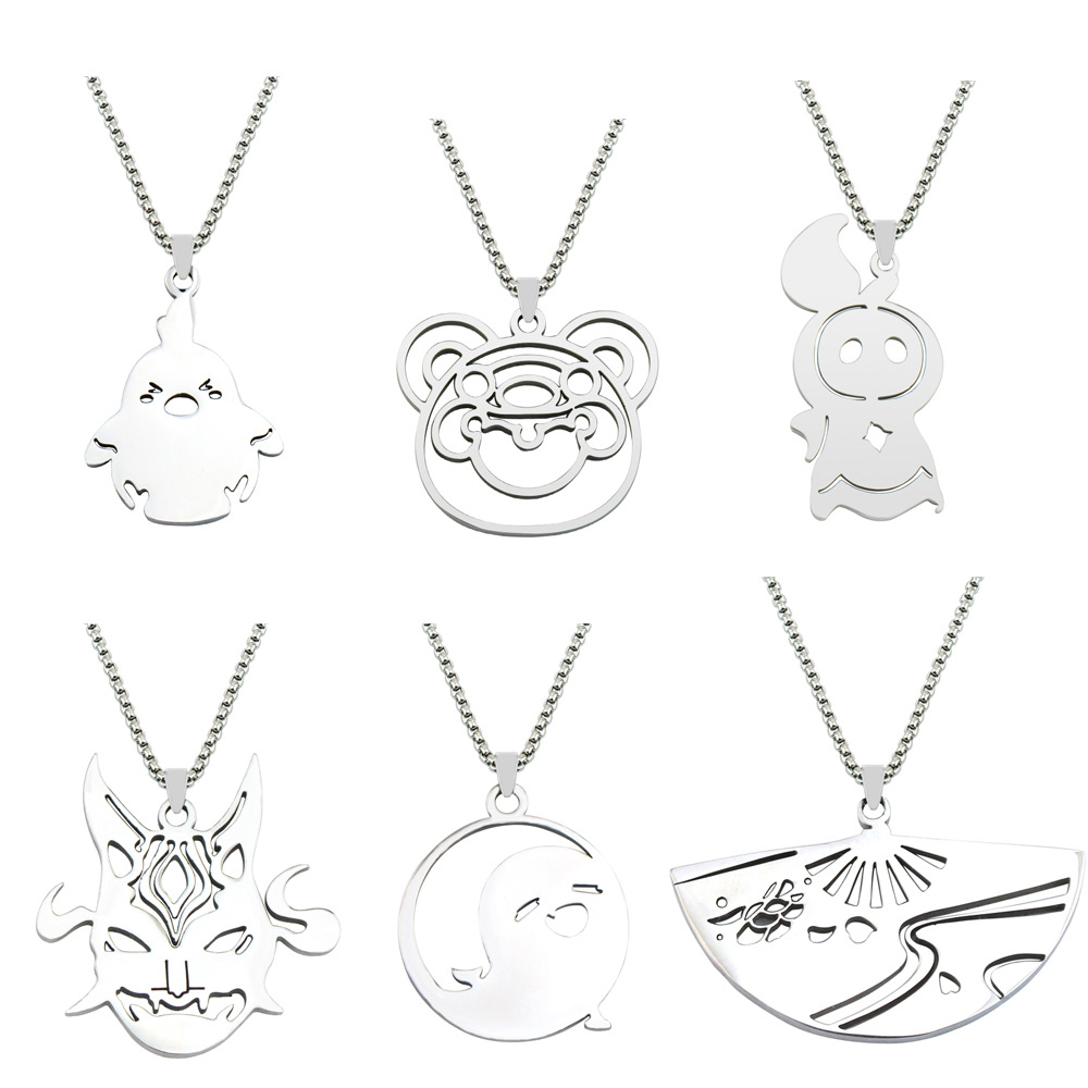 Genshin Impact anime necklace