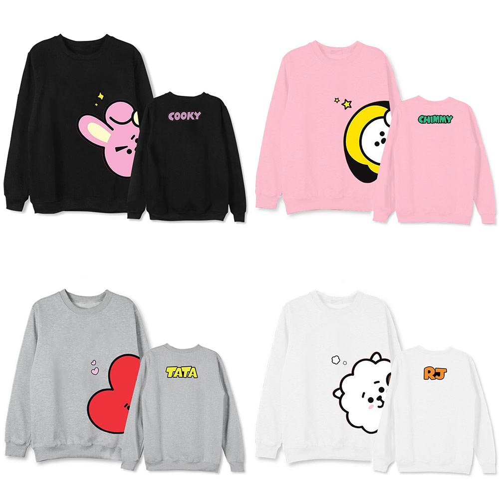 BTS anime hoodie