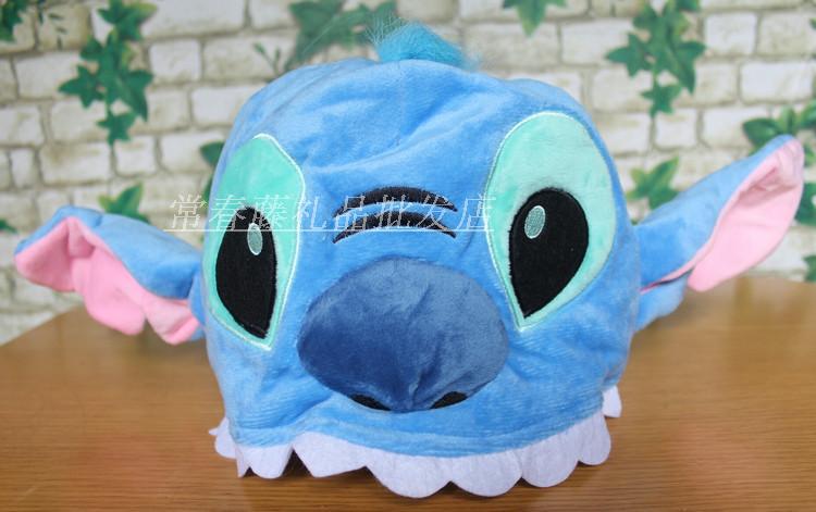 stitch anime plush cap