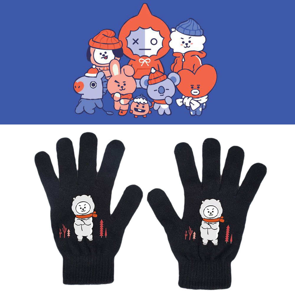 BTS anime glove