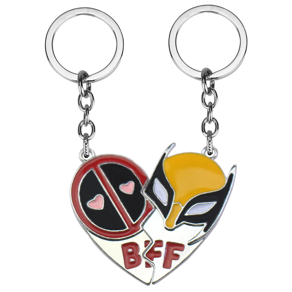 Deadpool anime keychain