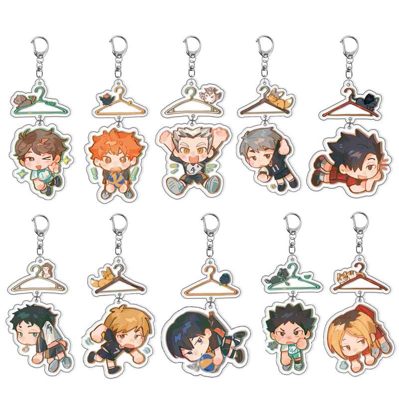 Haikyuu anime keychain