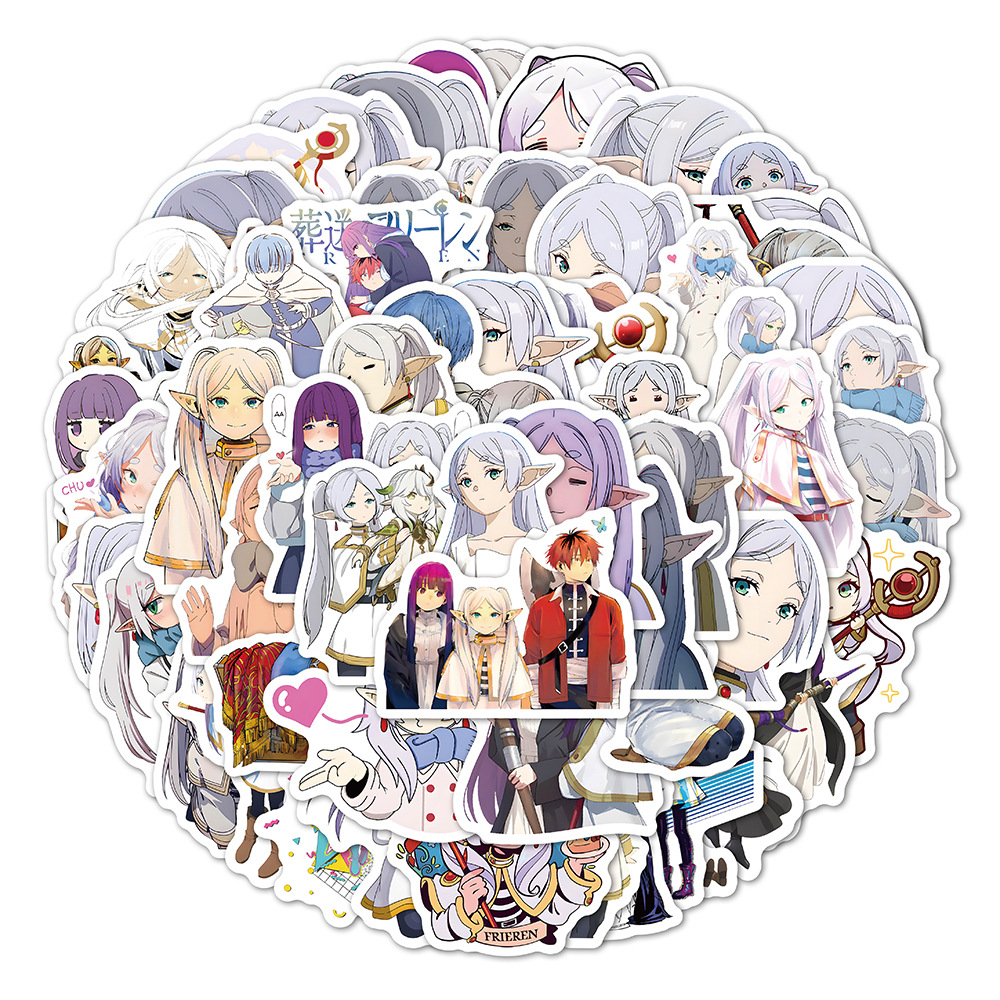 Sousou no Frieren anime sticker 60 pcs set