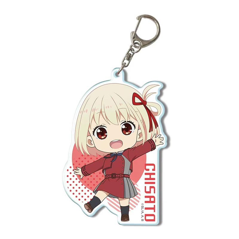 Lycoris Recoil anime keychain