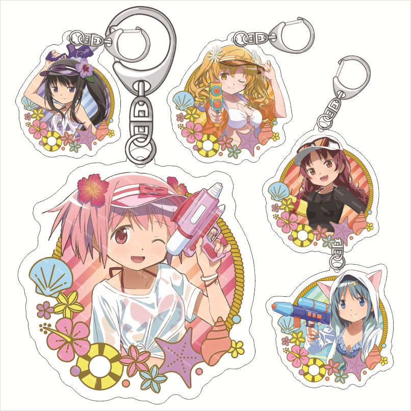 card captor sakura anime keychain