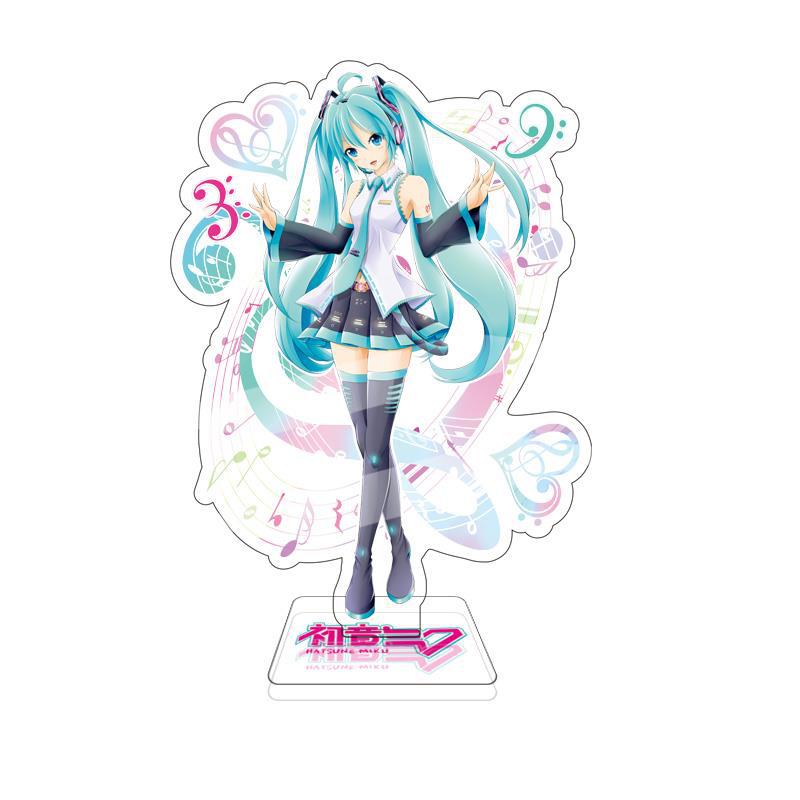 Hatsune Miku anime standing plate