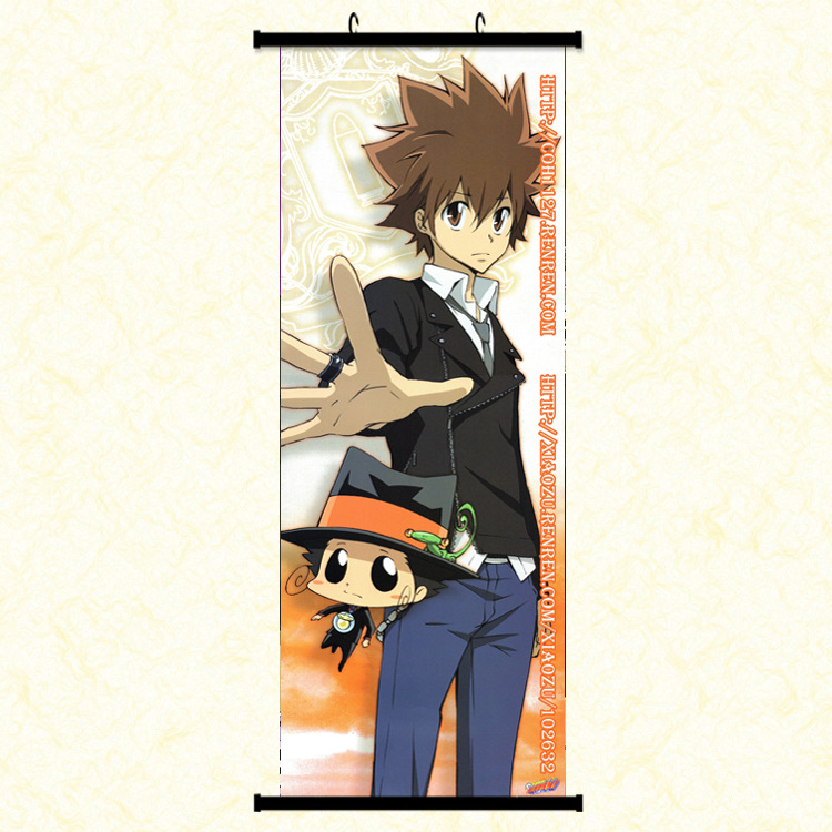 hitman reborn anime wallscroll 45*125cm