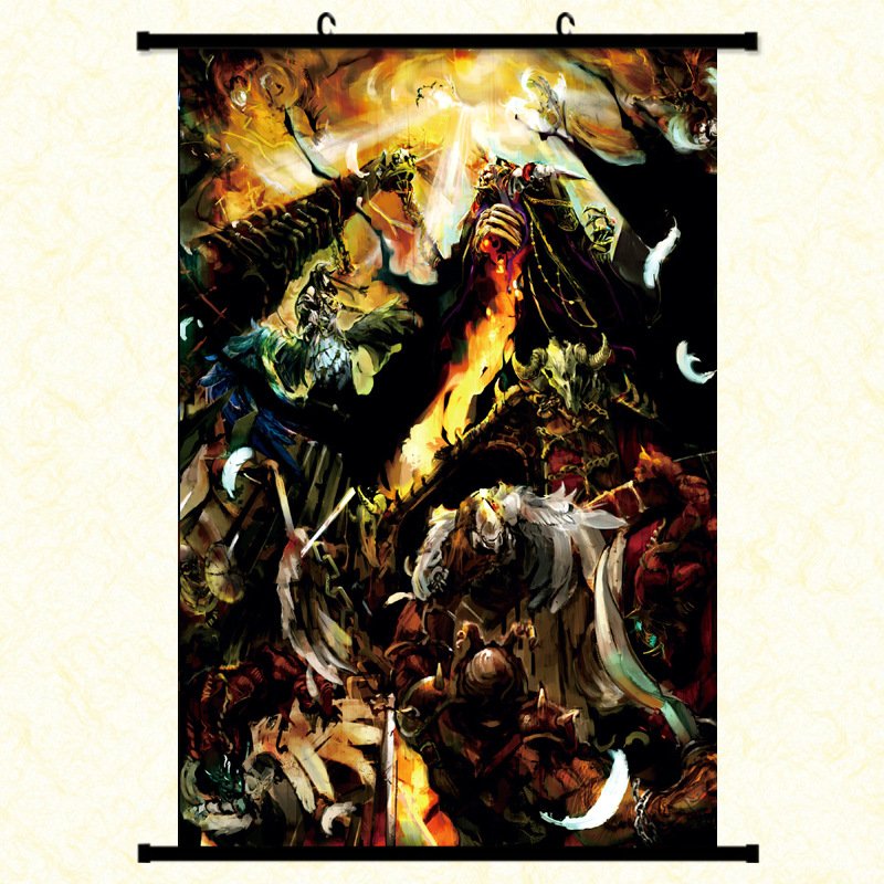 overload anime wallscroll 60*90cm