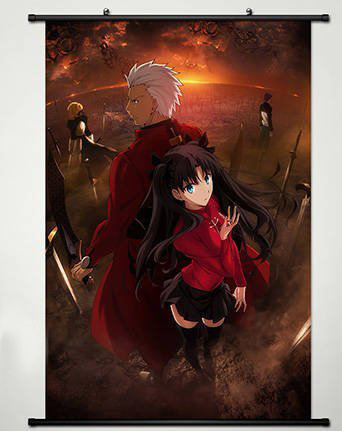 Fate anime wallscroll 60*90cm