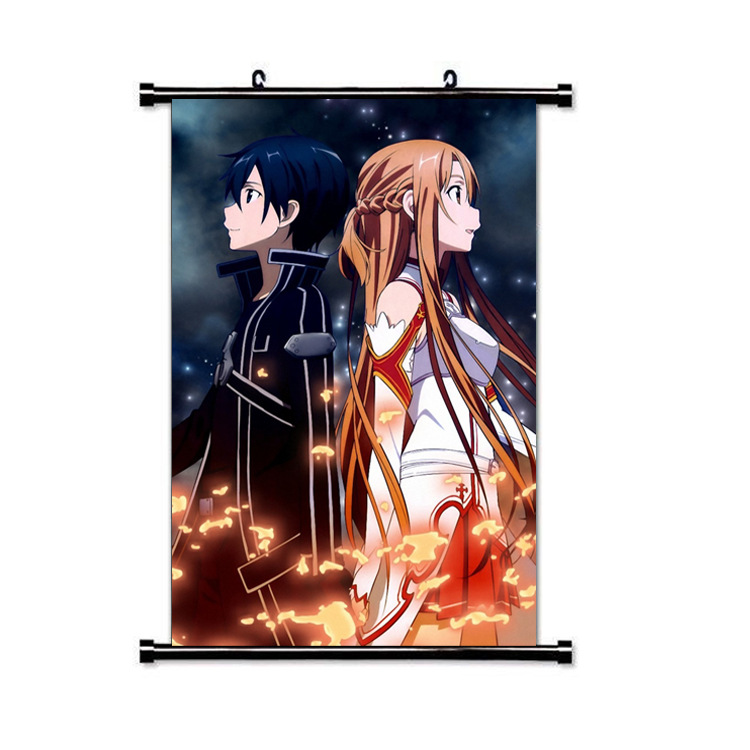 Sword art online anime wallscroll 60*90cm